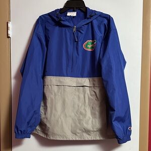 Champion Florida Gators Half Zip Anorak Packable Jacket Size L